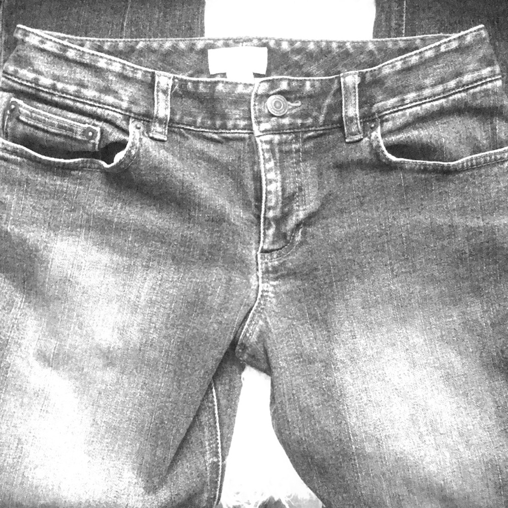 Loft Ann Taylor Jeans mid rise 4p straight leg